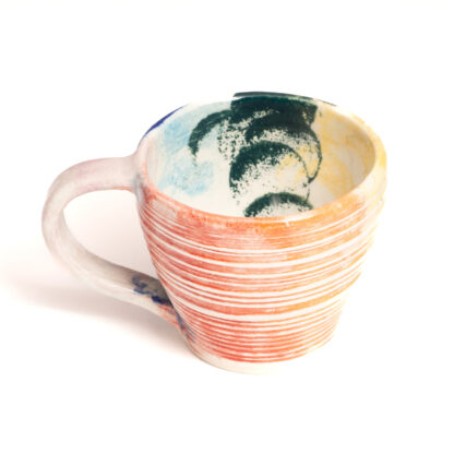 Colorful cup, textured - Image 2