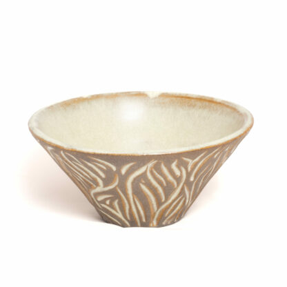 Carved bowl, mint-green - Image 2