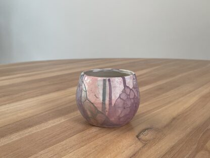 Round tumbler, painted with soap bubbles - Image 12