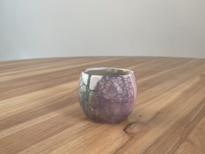 Round tumbler, painted with soap bubbles - Image 8