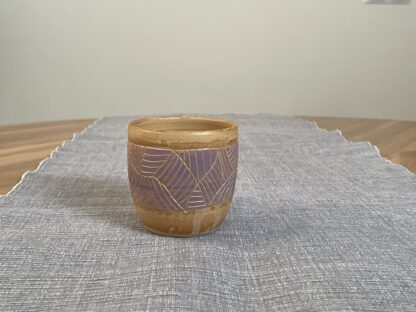 Geometric striped tumbler - tropic - Image 4