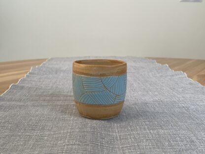 Geometric striped tumbler - swimmingpool - Image 2