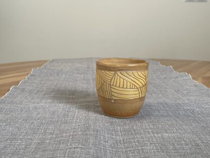 Geometric striped tumbler - sunset - Image 2