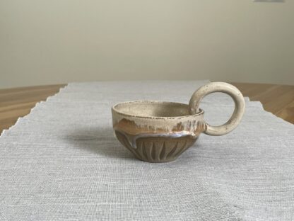 Toffee cup with round handle - Image 4