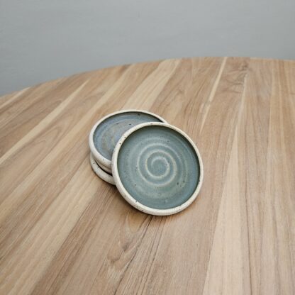 Soap dish with spiral - green - Image 3