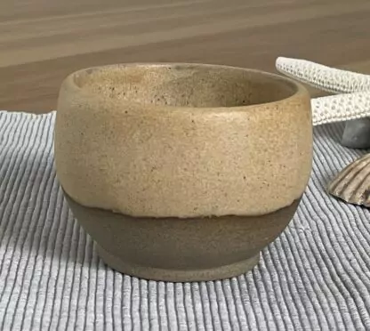 Sandy spherical tumbler (2)