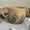 Mountains-inspired mug, carved peaks (1)