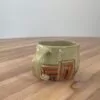 Geometrically carved mug - fire - Image 4