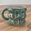 Jeans-blue wavy mug,   masked swiggly pattern (2)