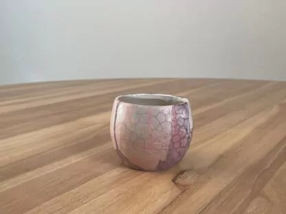 Round tumbler, painted with soap bubbles - Image 10