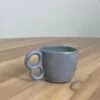 No-energy panda mug, pinkish-green - Image 4