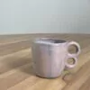 Curious panda mug, pink - Image 3