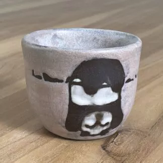 Czarka z pandą do góry nogami, różowa