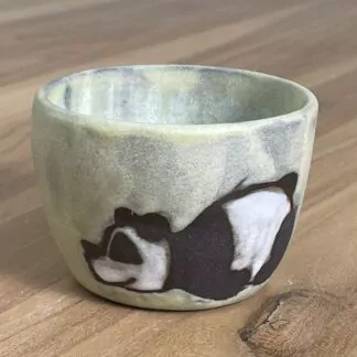 No-energy panda tumbler, yellow