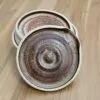 Spoon rest from spotted clay