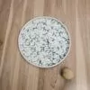 Seaweed-painted plate, big