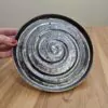 Cosmic plate with spiral