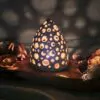 Openwork cone-shaped luminary