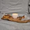 Porcelain luminary with carvings - Image 8