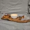 Porcelain luminary with carvings - obrazek 5