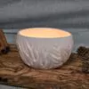 Porcelain luminary with carvings - Image 2