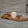 Porcelain luminary with carvings - obrazek 4