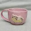 Pink sparkly unicorn mug "To jest, kurwa, dramat"