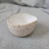 Spotted coffee beans pourer with white (a tumbler with a spout)